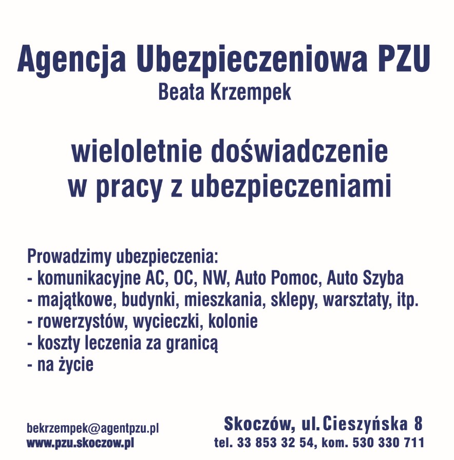 ubezpieczenia na życie SKOCZÓW