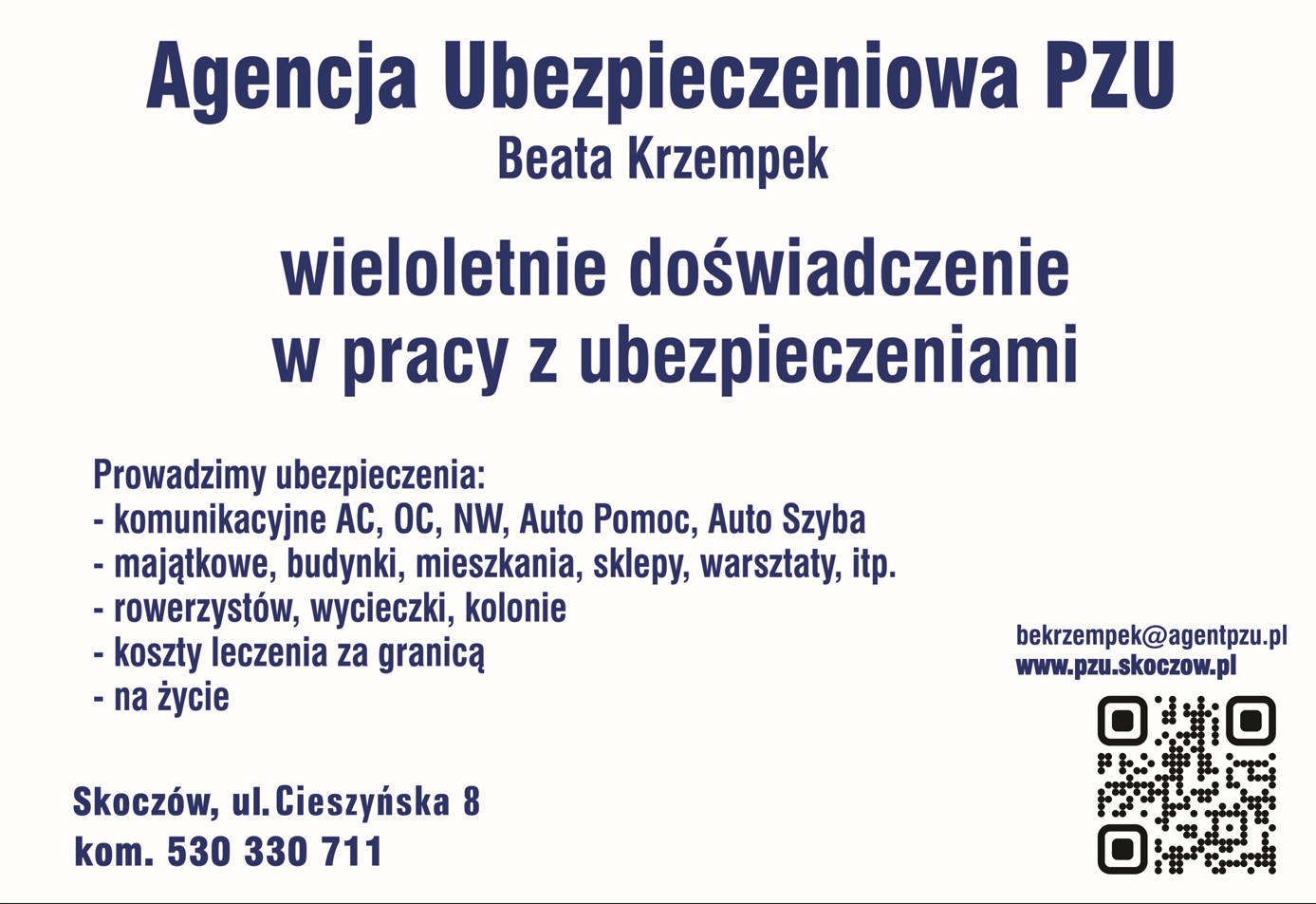 agencja ubezpieczeniowa SKOCZÓW